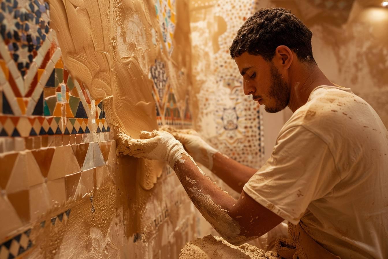 Tadelakt : l'enduit marocain traditionnel pour une décoration authentique et durable